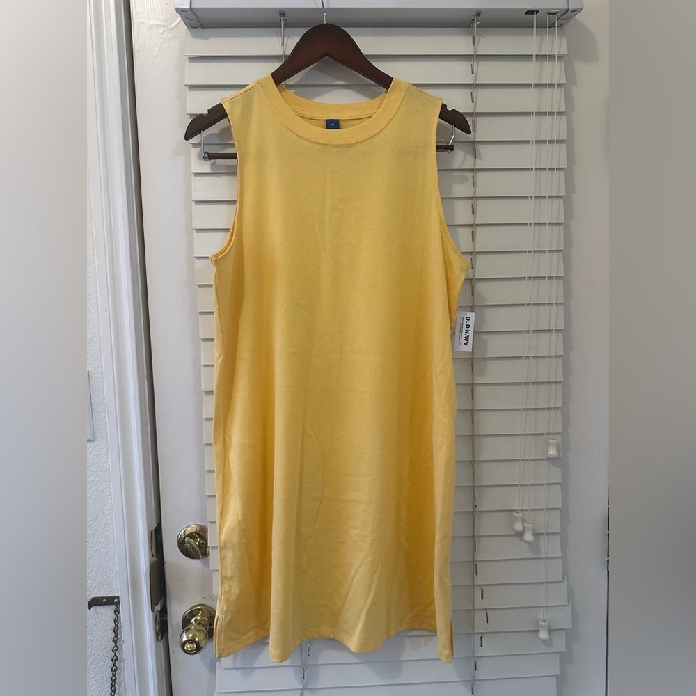 Old Navy Yellow Midi Dress - Picture 5 of 5